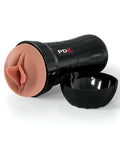 PDX Extreme PDX Extreme Wet Pussies Super Luscious Lips Stroker - Brown - Image 4