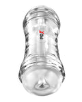 Not Regular Toys PDX Extreme Wet Pussies Super Flip-A-Pussy Over Self-Lubricating Stroker - Frosted - Image 2