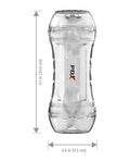 Not Regular Toys PDX Extreme Wet Pussies Super Flip-A-Pussy Over Self-Lubricating Stroker - Frosted - Image 4
