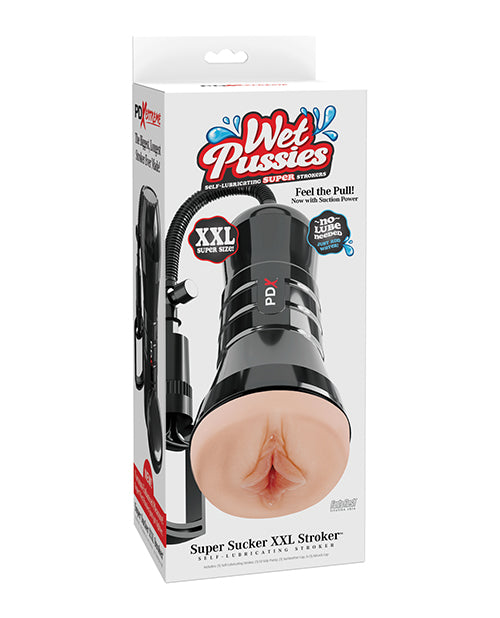 PDX Extreme PDX Extreme Wet Pussies Super Sucker XXL Stroker - Light