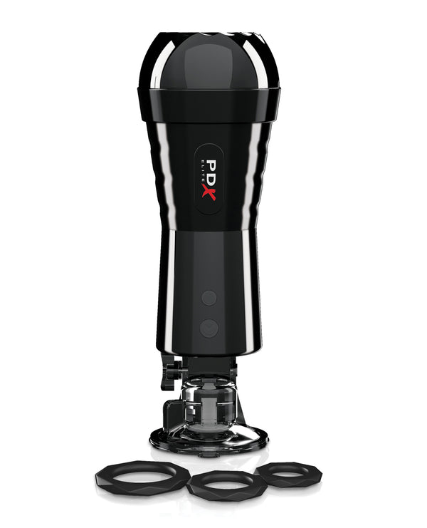 PDX Elite Pipedream Extreme Elite Cock Compressor Vibrating Stroker