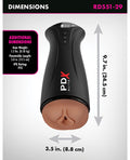 PDX Elite PDX Elite Fuck Gasm Pussy Stroker - Brown - Image 4