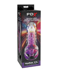 PDX Elite PDX Elite ViewTube XXL See-Thru EZ-Grip LED Stroker - Clear