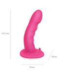 Pegasus Pegasus 6" Rechargeable Ripple Peg w/Adjustable Harness & Remote - Pink - Image 5