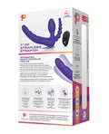Pegasus Pegasus 7" Strapless Strap On w/Remote - Purple - Image 2