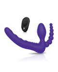 Pegasus Pegasus 7" Strapless Strap On w/Remote - Purple - Image 3