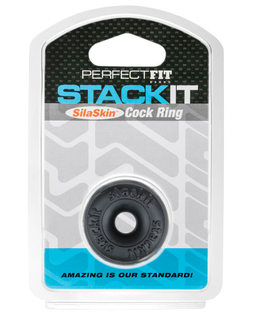 Perfect Fit Perfect Fit Stackit Cock Ring - Black