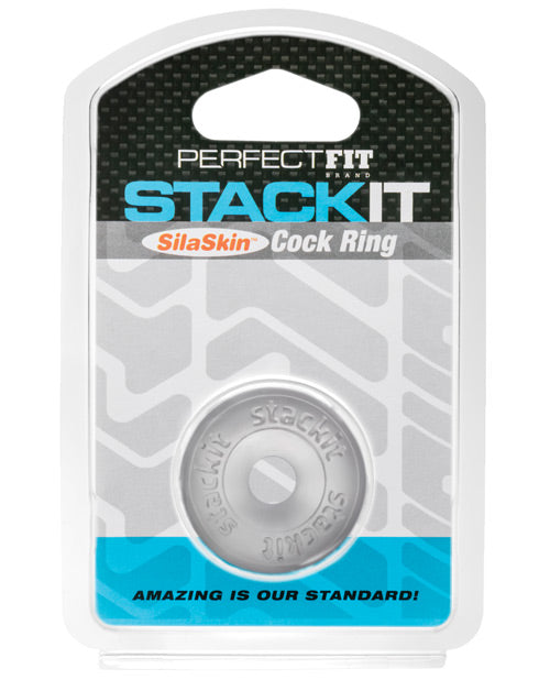 Perfect Fit Perfect Fit Stackit Cock Ring - Clear