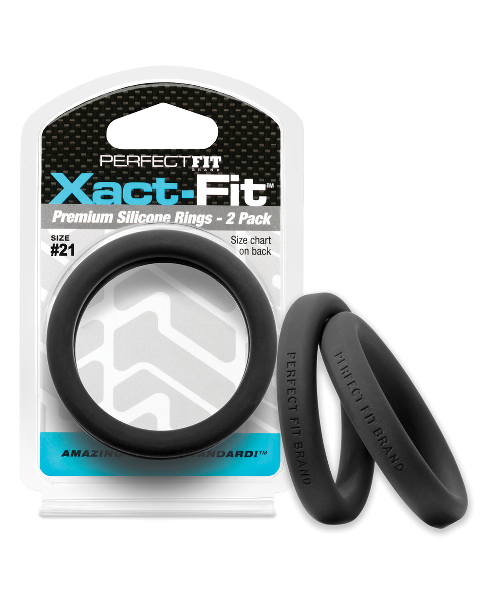 Perfect Fit Perfect Fit Xact Fit #21 - Black Pack of 2