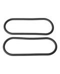 Xplay Gear Xplay Gear Silicone 12" Slim Wrap Ring - Black Pack of 2 - Image 2