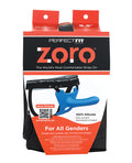 Perfect Fit Perfect Fit Zoro 6.5" Strap On w/Case - Blue - Image 4