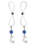 Bijoux de Nip Bijoux de Nip Nipple Halos Moon & Star Charm - Blue/Clear