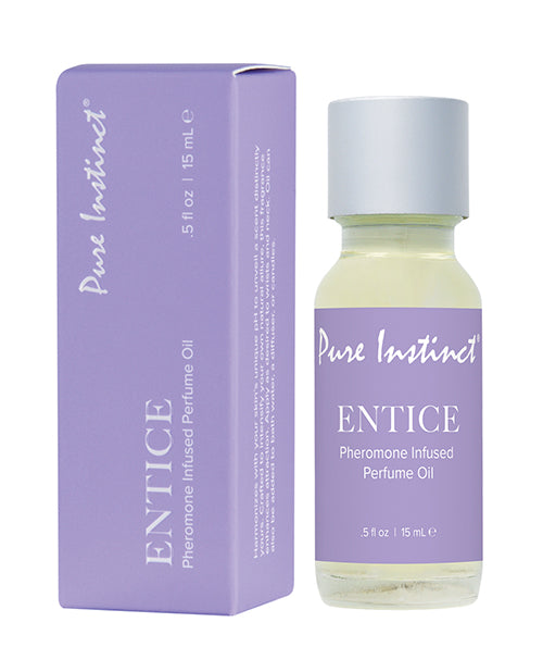 Pure Instinct Pure Instinct Pheromone Perfume Oil Entice - 15 ml Dropper Glass