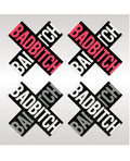 Peekaboos Peekaboos Bad Bitch Pasties - 2 Pairs - Image 2