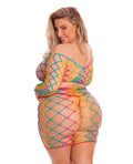 Pink Lipstick Pink Lipstick Pot of Gold Skirt Set Rainbow QN - Image 2