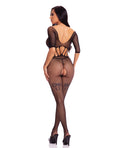 Pink Lipstick Pink Lipstick Amplify Crotchless Bodystocking Black O/S - Image 2