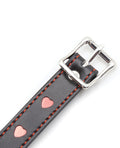 Plesur Plesur Heart Ball Gag w/Red Hearts - Black - Image 5