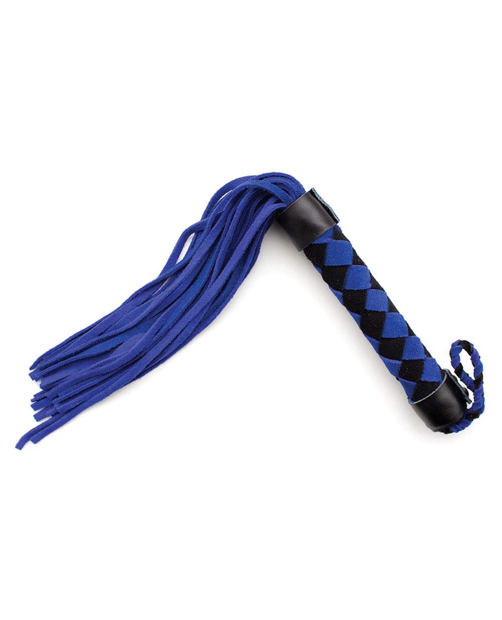 Plesur Plesur 15" Leather Flogger - Blue