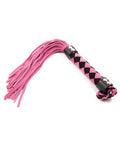 Plesur Plesur 15" Leather Flogger - Pink