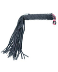 Plesur Plesur 15" Leather Flogger - Black - Image 2