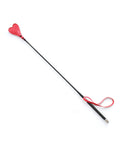 Plesur Plesur 26" Heart PVC Crop - Black/Red