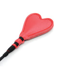 Plesur Plesur 26" Heart PVC Crop - Black/Red - Image 3