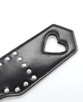 Plesur Plesur Cut-Out Heart w/Studs Paddle - Black - Image 3