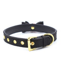 Plesur Plesur Cat Bell Bow Tie Collar - Black - Image 3