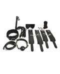 Plesur Plesur Everything Bondage 12 Piece Kit - Black