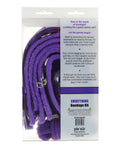 Plesur Plesur Everything Bondage 12 Piece Kit - Purple - Image 4