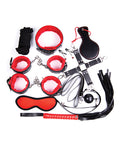 Plesur Plesur Deluxe Bondage Kit - Black/Red - Image 3