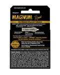 Trojan Trojan Magnum Raw Condoms - Pack of 3 - Image 2