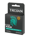 Trojan Trojan Raw Condoms - Pack of 3 - Image 2