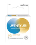 Lifestyles Lifestyles Ultra Sensitive Titan Condoms - Pack of 3