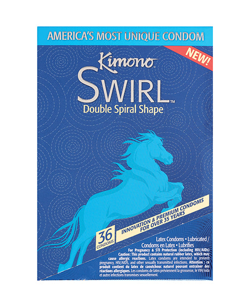 Kimono Kimono Swirl Condoms - Pack of 36