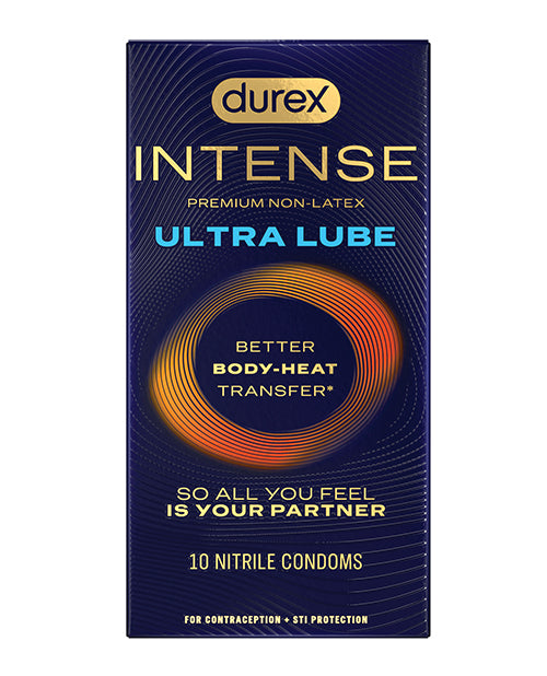 Not Regular Toys Durex Intense Ultra Lube Condoms - Box of 10