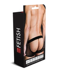 Prowler Prowler RED Fishnet Ass-less Trunk - Black SM - Image 4