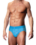 Prowler Prowler Lace Open Back Brief - Blue LG