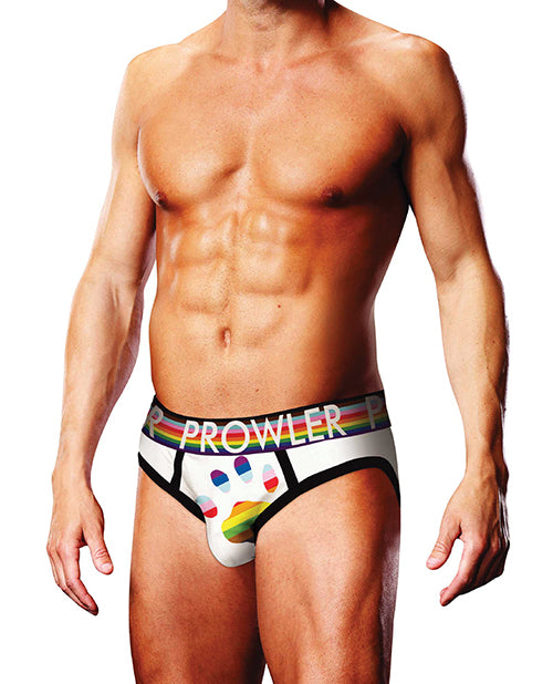 Prowler Prowler Oversized Paw Brief - White/Multi LG