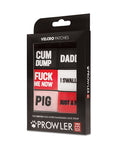Prowler Prowler RED Switch Jock Patches Pack #1 - Pack of 6 - Image 2
