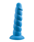 Rock Candy Rock Candy Suga Daddy 7" Silicone Dildo - Blue