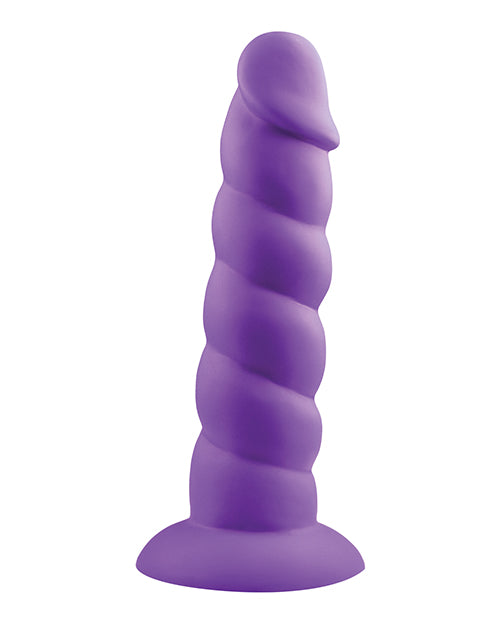 Rock Candy Rock Candy Suga Daddy 7" Silicone Dildo - Purple