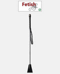 Rouge Rouge Fetish Play Vegan Leather Riding Crop - Black - Image 2