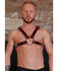 Rouge Rouge Chest Harness Large - Black/Red - Image 2