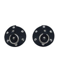 Rouge Rouge Leather Studded Nipple Covers - Black