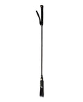 Rouge Rouge Long Riding Crop Slim Tip - Black