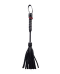 Rouge Rouge Mini Leather Flogger - Black