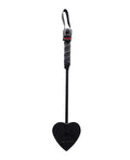 Rouge Rouge Mini Leather Spade Paddle - Black