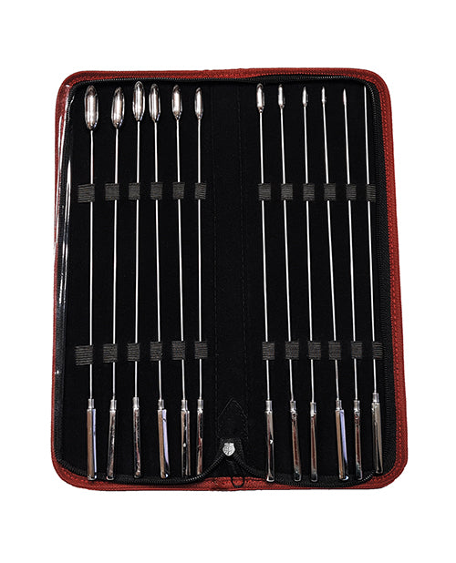 Rouge Rouge Stainless Steel Rosebud Dilator Set - Set of 12