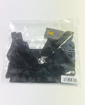 Playboy by Roma Playboy Bunny Charm Mesh Bralette w/Thong 2 pc Set - Black 1X - Image 3
